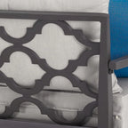 Venetia 2 Piece Sunbrella Outdoor Patio Motion Club Chair