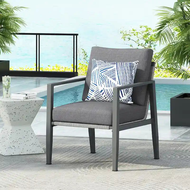 Christopher Knight Home Modern Outdoor Retreat Lounge Chair