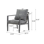 Christopher Knight Home Modern Outdoor Retreat Lounge Chair