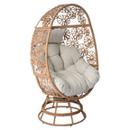 Christopher Knight Home - Lenola Outdoor Wicker Swivel Egg Chair