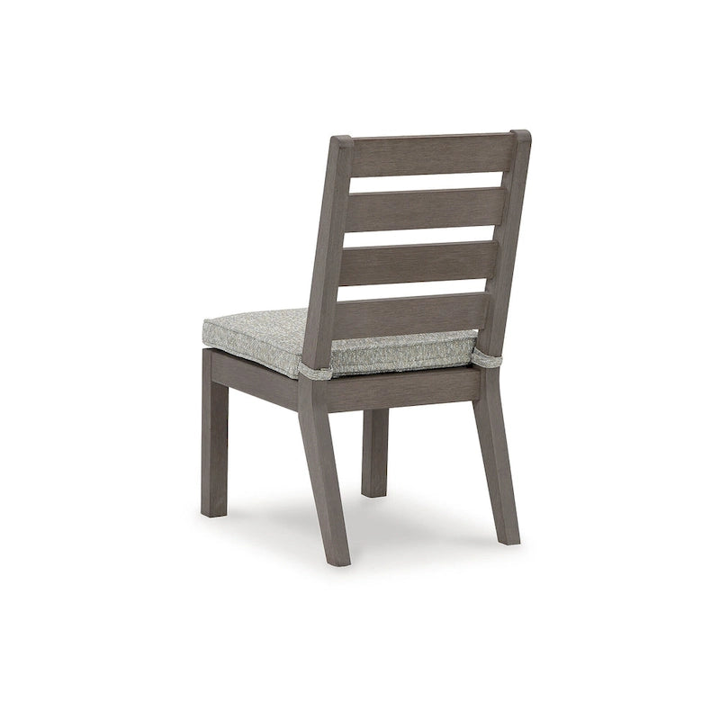 Signature Design by Ashley Hillside Barn Brown/Gray 7-Piece Outdoor Dining Package - 84     W x 42     D x 29     H