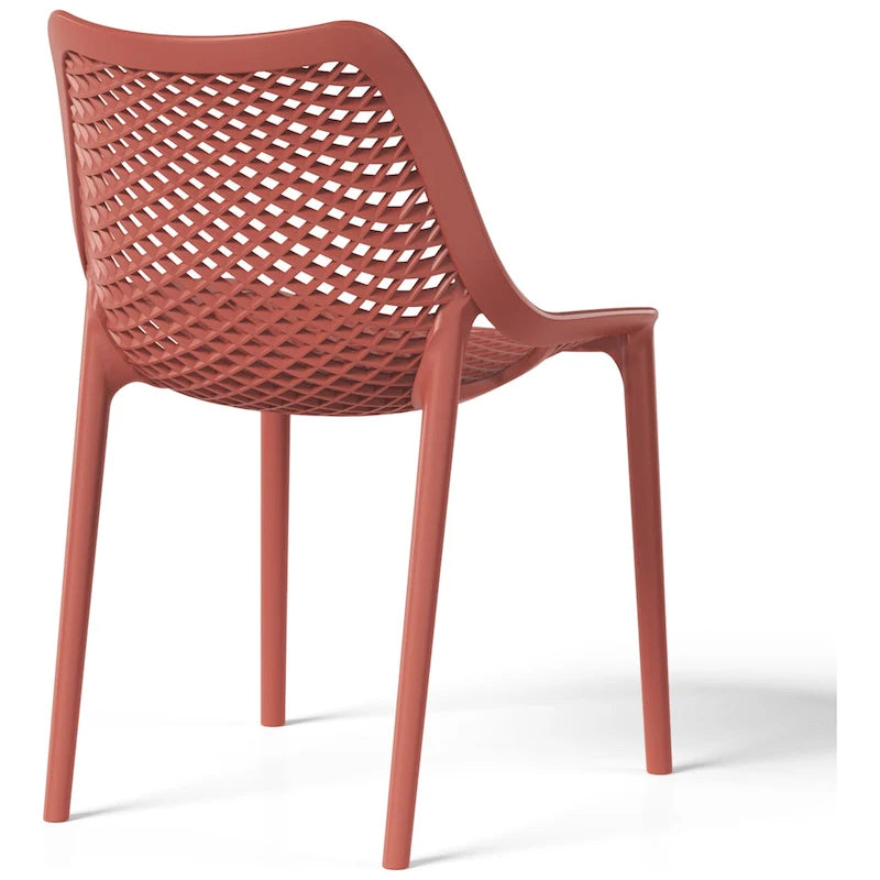 Frond and Form 4-Person Outdoor Square Dining Set