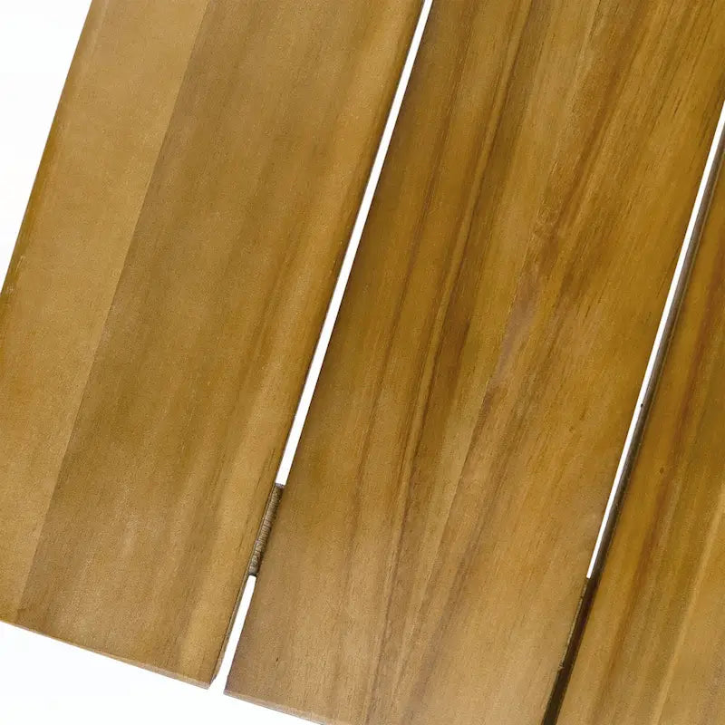 Outdoor INDUSTRIAL WOOD AND METAL BAR TABLE