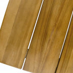 Outdoor INDUSTRIAL WOOD AND METAL BAR TABLE