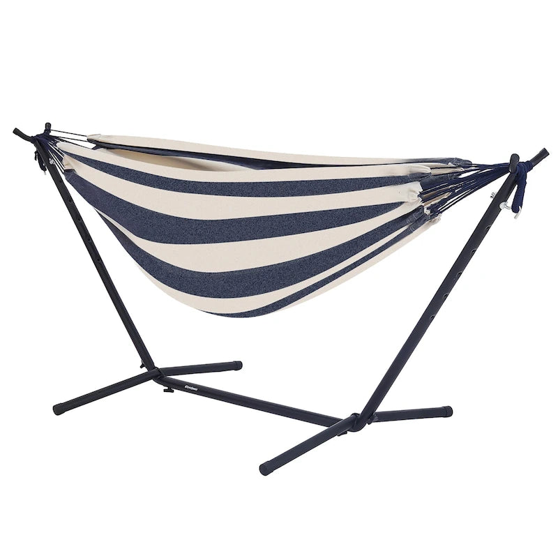 EchoSmile 6.5 ft. Hammock Bed with Detachable Stand