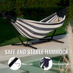 EchoSmile 6.5 ft. Hammock Bed with Detachable Stand