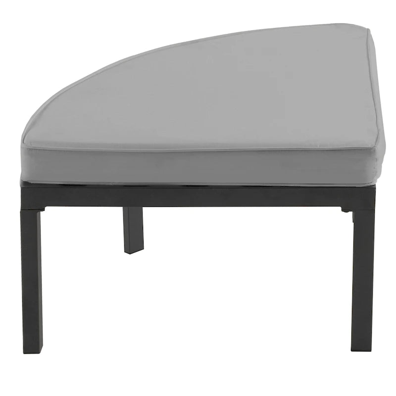 Modern Outdoor Sectional Sofa Set Patio Seating Group Outdoor Conversation Set with Cushions