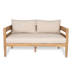 Christopher Knight Home-Ethan Outdoor Acacia Wood Loveseat and Coffee Table Set