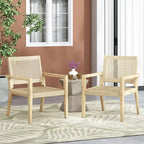 Outdoor Club Chairs Set of 2, Stylish and Durable for Relaxation