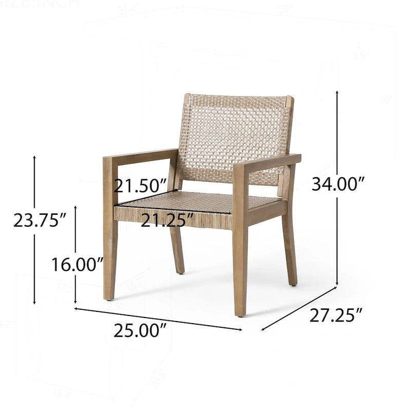 Outdoor Club Chairs Set of 2, Stylish and Durable for Relaxation