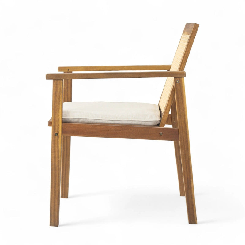 Christopher Knight Home - Thaddeus Acacia Wood Outdoor 7-Piece Dining Set