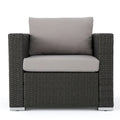 Santa Rosa Wicker Outdoor Club Chair by Christopher Knight Home