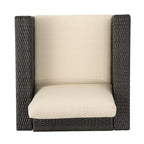Santa Rosa Wicker Outdoor Club Chair by Christopher Knight Home