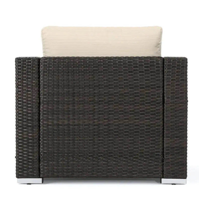 Santa Rosa Wicker Outdoor Club Chair by Christopher Knight Home