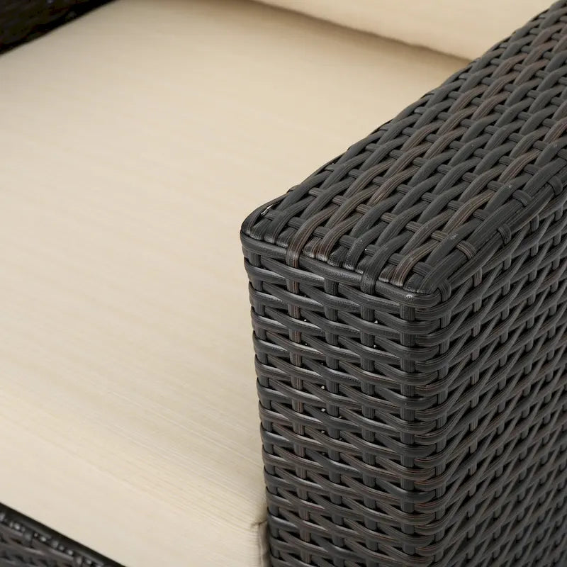 Santa Rosa Wicker Outdoor Club Chair by Christopher Knight Home