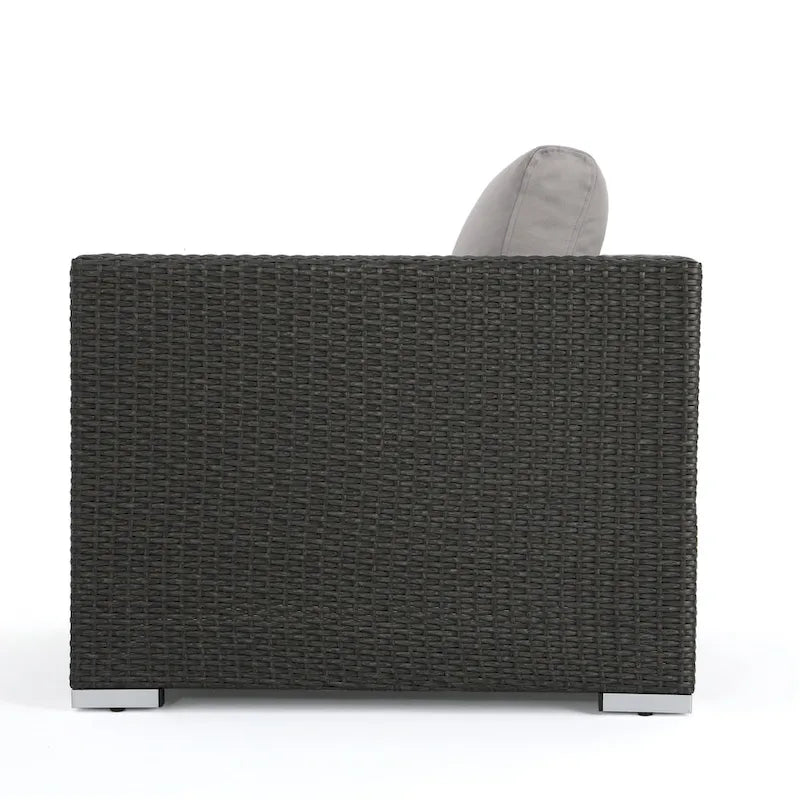 Santa Rosa Wicker Outdoor Club Chair by Christopher Knight Home