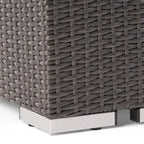 Santa Rosa Wicker Outdoor Club Chair by Christopher Knight Home