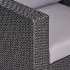 Santa Rosa Wicker Outdoor Club Chair by Christopher Knight Home