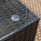 Santa Rosa Outdoor 7-piece Wicker Sectional Sofa Set with Cushions by Christopher Knight Home