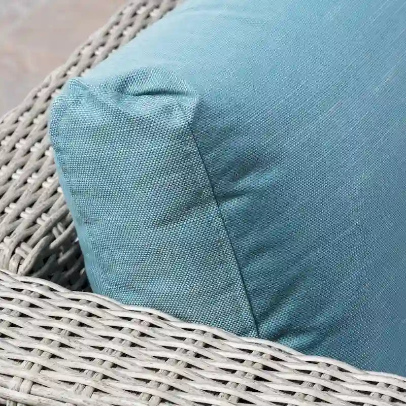 Santa Rosa Outdoor 7-piece Wicker Sectional Sofa Set with Cushions by Christopher Knight Home