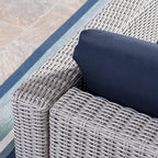 Santa Rosa Outdoor 7-piece Wicker Sectional Sofa Set with Cushions by Christopher Knight Home