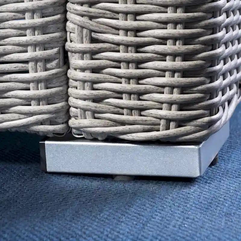 Santa Rosa Outdoor 7-piece Wicker Sectional Sofa Set with Cushions by Christopher Knight Home