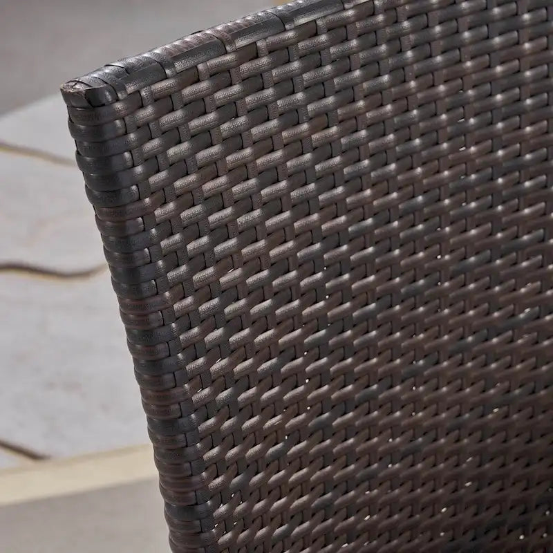 Tatum Outdoor 6-Seater Acacia Wood Dining Set by Christopher Knight Home