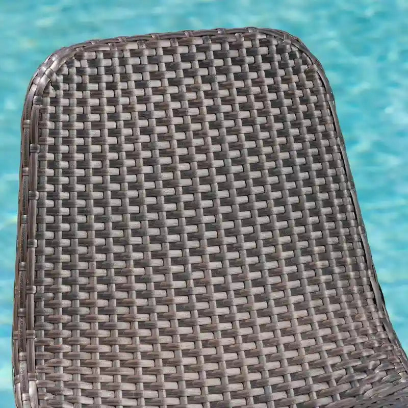 Gila Outdoor Wicker Dining Chair (Set of 4) by Christopher Knight Home