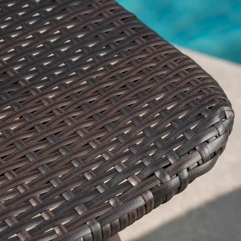 Gila Outdoor Wicker Dining Chair (Set of 4) by Christopher Knight Home