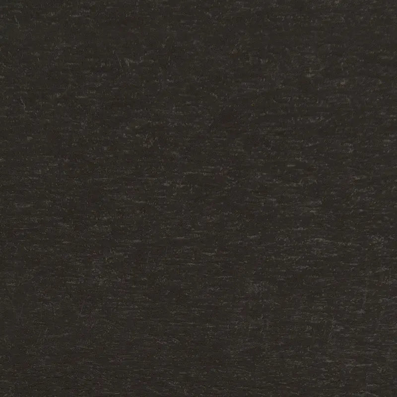 OS Home and Office Model Oval End Table in Weatherwood with a Black Base