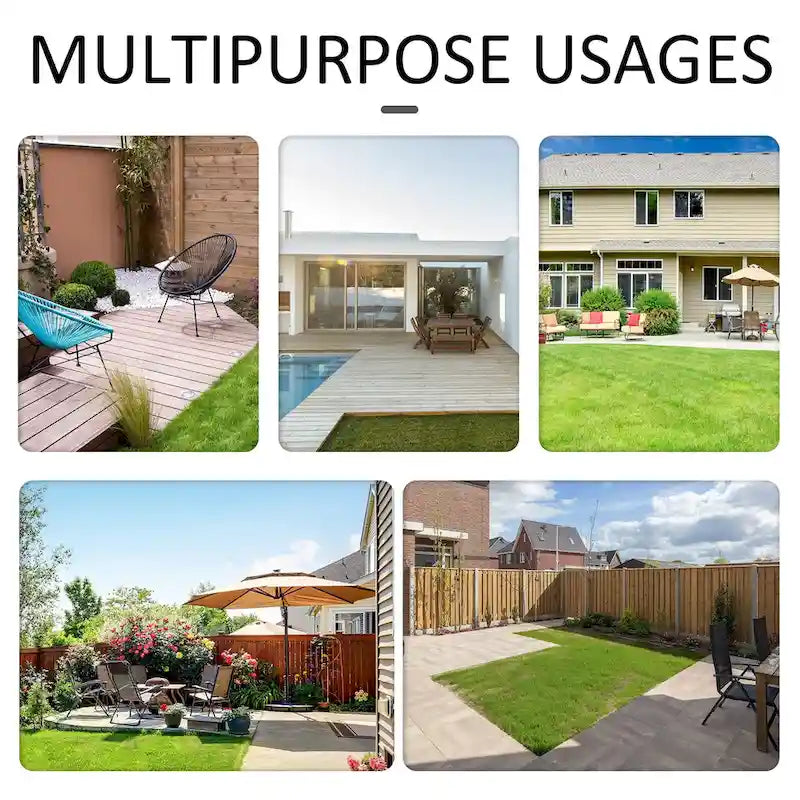 Outsunny 6 PCS Outdoor Patio Dining Table Sets All Weather PE Rattan Sofa Chair Furniture set Indoor Outdoor with Cushions