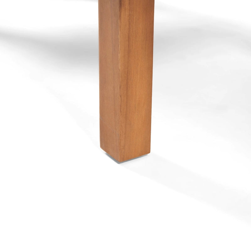 Temecula Outdoor Acacia Wood 4-Seater Chat Set by Christopher Knight Home