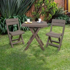 RIMAX Folding Bistro Set- Rectangular