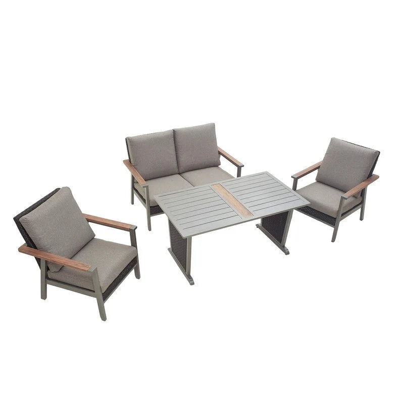 Patio Festival Thermal Transfer 4-Piece Outdoor Dining Set
