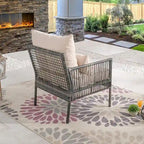 Patio Festival Outdoor Chair with Cushions