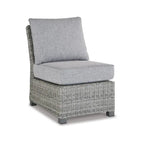 Signature Design by Ashley Naples Beach Armless Chair with Cushion