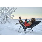 TravelChair Lounge Lizard Black Folding Recliner Chair