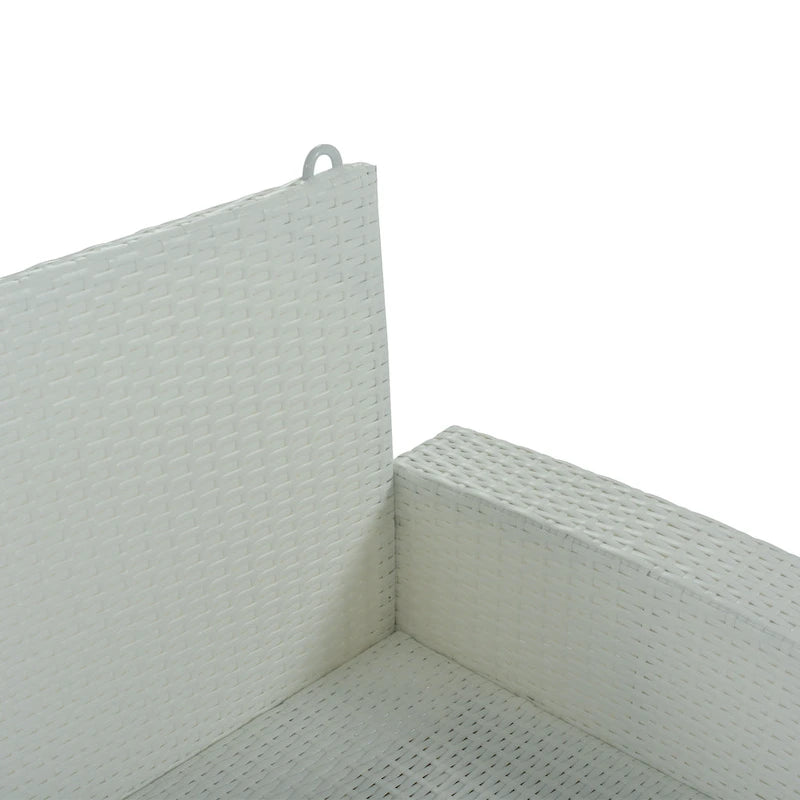 Wicker Hanging Porch Swing