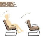 MAISON ARTS Spring Motion 7-piece Patio Dining Set