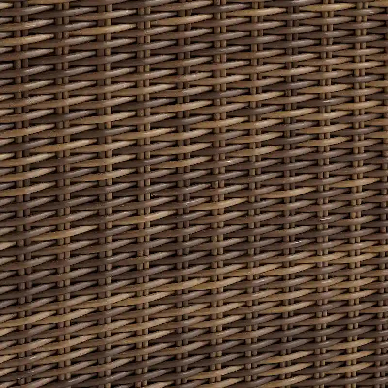 Crosley Bradenton 3Pc Outdoor Wicker Chair Set - Weathered Brown