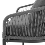 Dover 2Pc Indoor/Outdoor Rope Armchair Set - 23.25    x28.88    x30.25