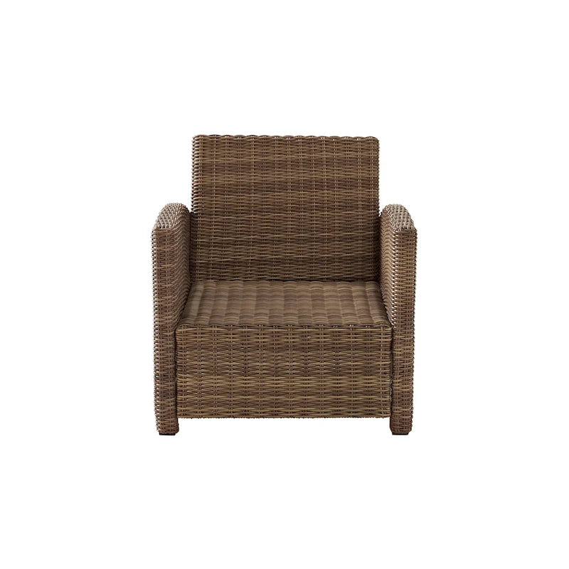 Crosley Bradenton Outdoor Wicker Armchair - 30.5     W x 35     D x 32.5     H