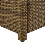 Crosley Bradenton Outdoor Wicker Armchair - 30.5     W x 35     D x 32.5     H