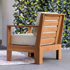 Cambridge Casual Logan 3-piece Teak Outdoor Set with Sunbrella Cushion