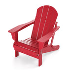 Folding Adirondack Chair,Patio Outdoor Chairs All-Weather Proof HDPE Resin for BBQ Beach
