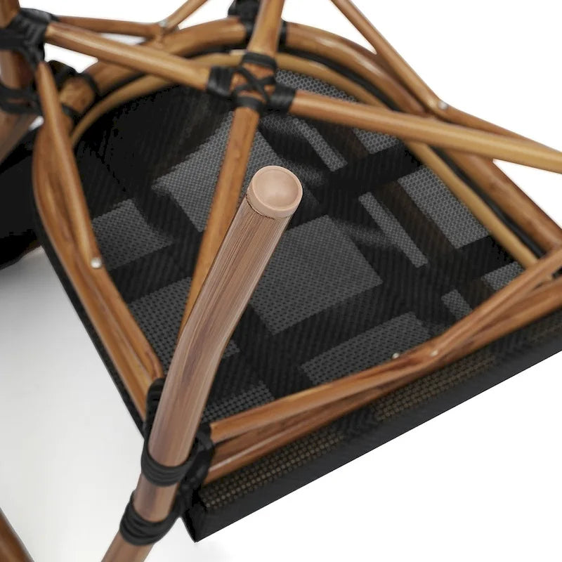 Stacking Bistro Chairs with Metal Frames