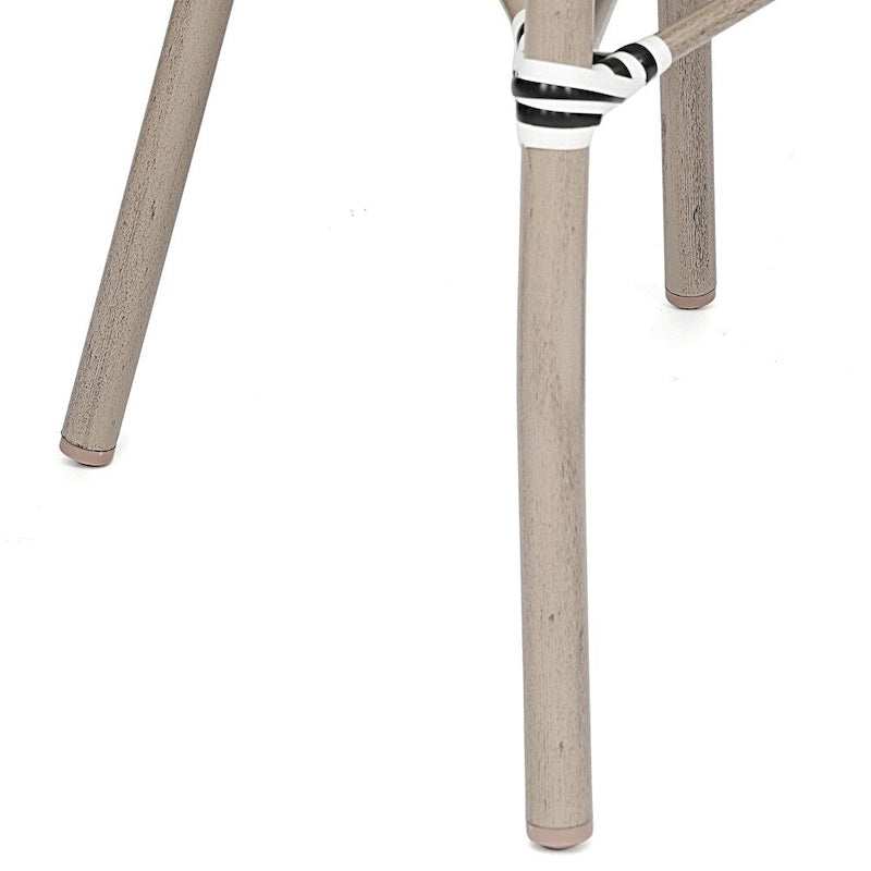 Stacking Bistro Chairs with Metal Frames