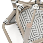 Stacking Bistro Chairs with Metal Frames