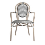 Stacking Bistro Chairs with Metal Frames