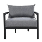 Multi-person Outdoor Steel Sofa Set, Waterproof, Anti-rust and Anti-uv, Suitable for Gardens and Lawns